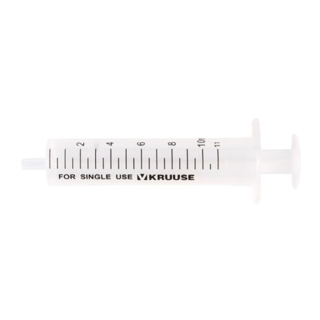 Injectiespuit 2-delig 10 ml Kruuse - doos 100 stuks