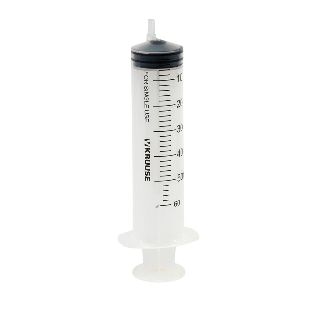 Injectiespuit 3-delig 50/60 ml Kruuse - doos 25 stuks-0