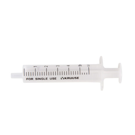 Injectiespuit 2-delig 5 ml Kruuse - doos 100 stuks