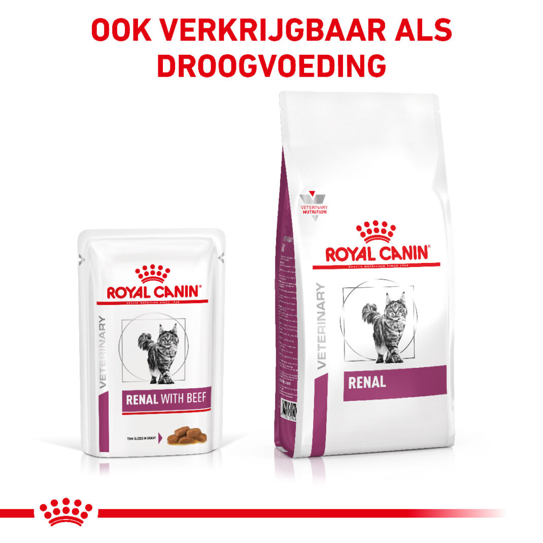 Royal Canin Cat Renal Rund - 12 porties 85 gram-338551