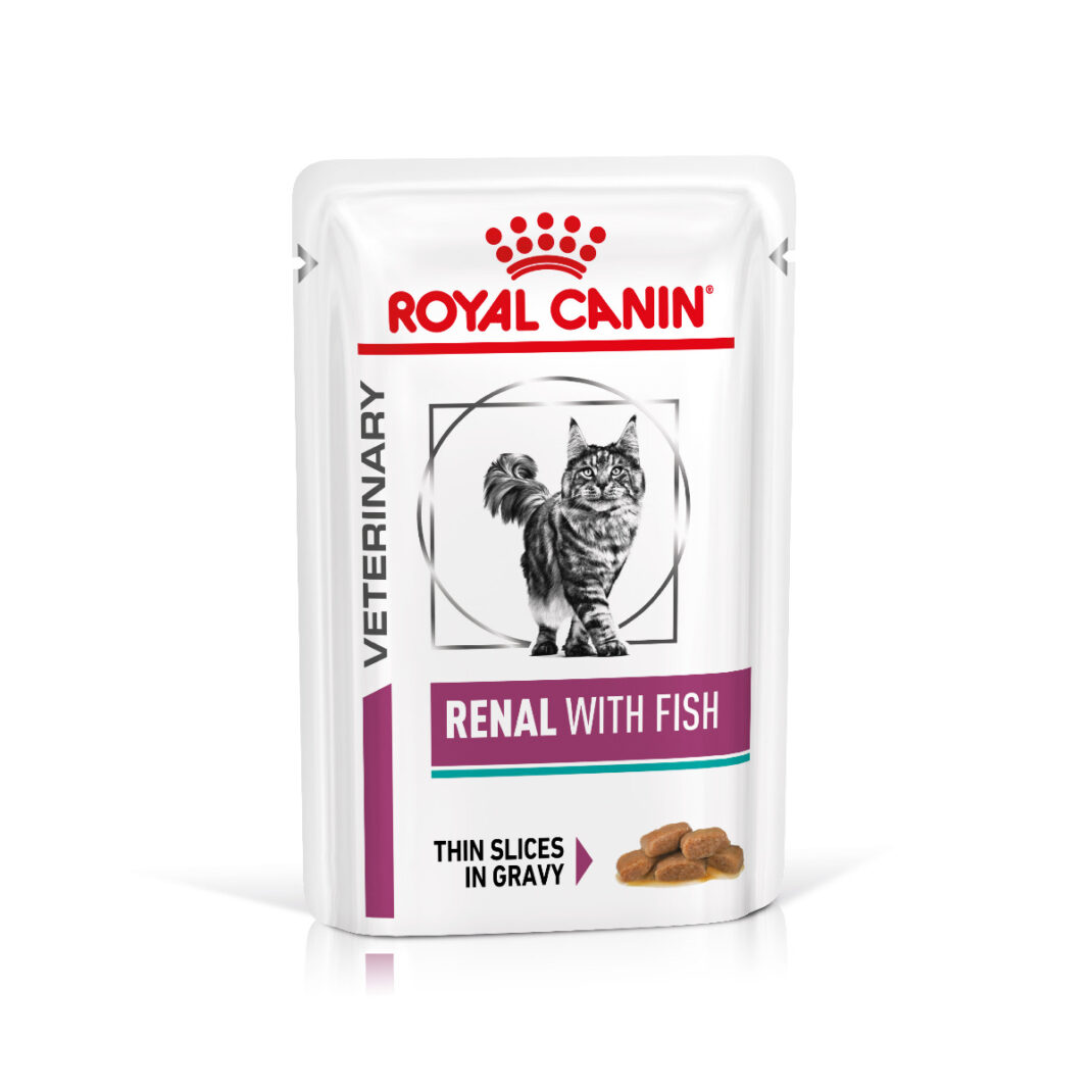 Royal Canin Cat Renal Fish - 12 porties 85 gram -0