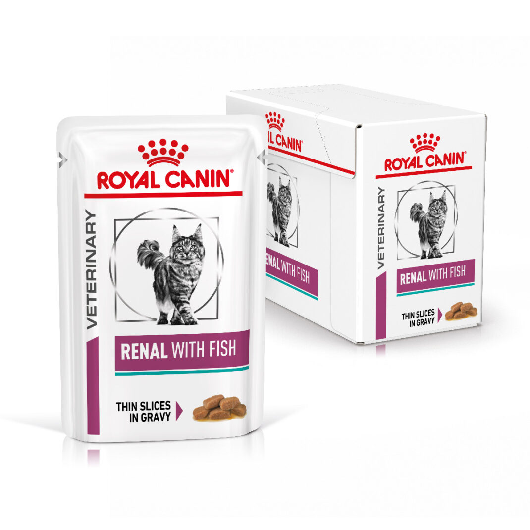 Royal Canin Cat Renal Fish - 12 porties 85 gram -338528