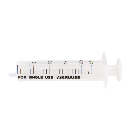 Injectiespuit 2-delig 20 ml Kruuse - doos 50 stuks