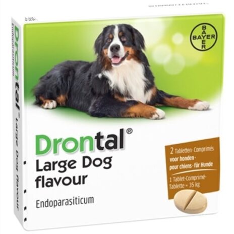 Drontal Large Dog Tasty 2 tabletten