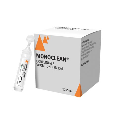 Monoclean Oorreiniger (20 x 5 ml)