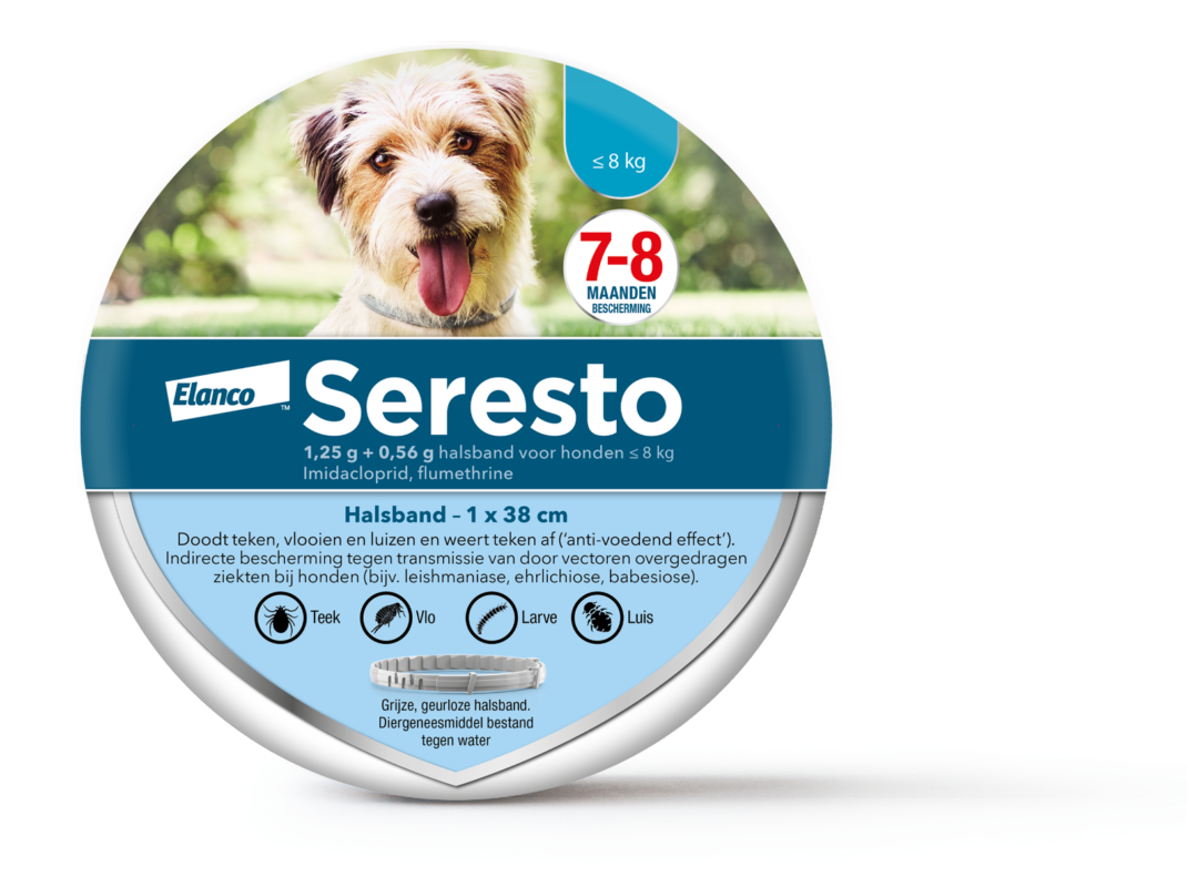 Seresto halsband kleine hond < 8 kg - 1 band-0