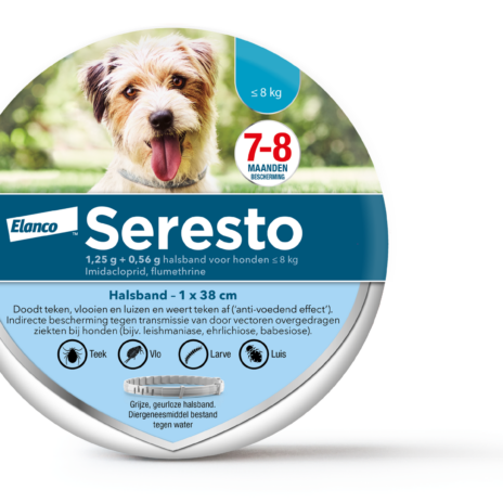 Seresto halsband kleine hond < 8 kg - 1 band