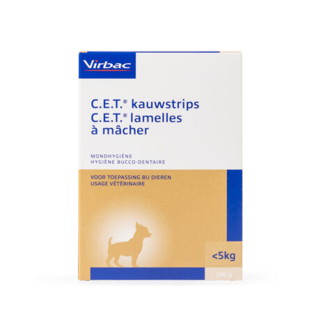 C.E.T. kauwstrips hond (<5 kg) - 200 gram