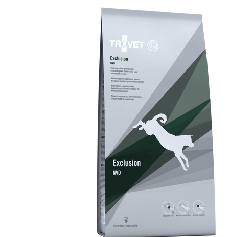 Trovet NVD Hond Exclusion 12.5 kg