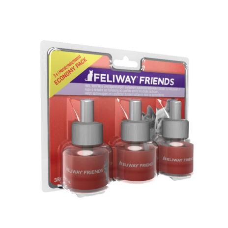 Feliway Friends navulverpakking Tripack 48 ml (3 stuks)