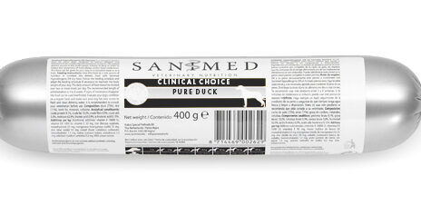 Sanimed Hond Clinical Choice - Pure Duck Worst - 5 x 400 gram