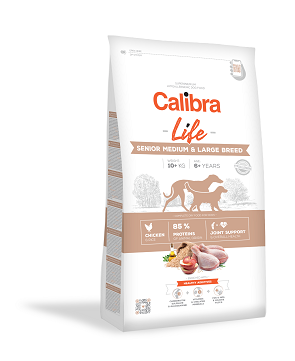 Calibra Dog Life Senior Medium & Large Breed Chicken 2,5 kg