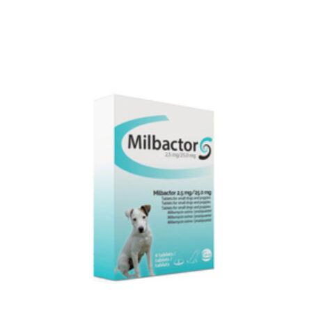 Milbactor Puppy / Kleine Hond - 4 tabletten