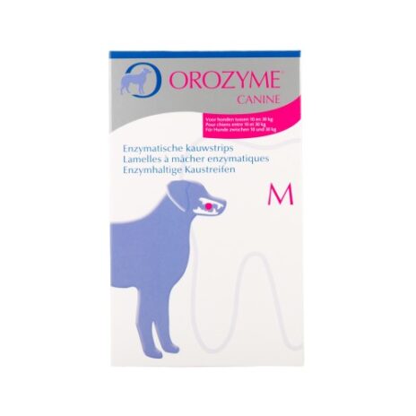 Orozyme Hond Kauwstrips M 10-30 kg - 141 g