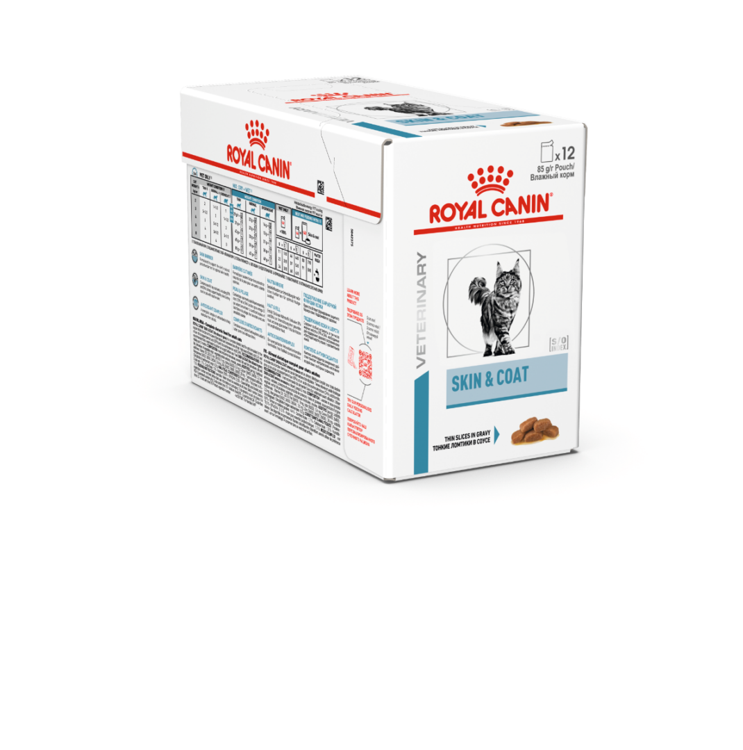 Royal Canin Cat Skin & Coat portie - 12 x 85 gram-338663