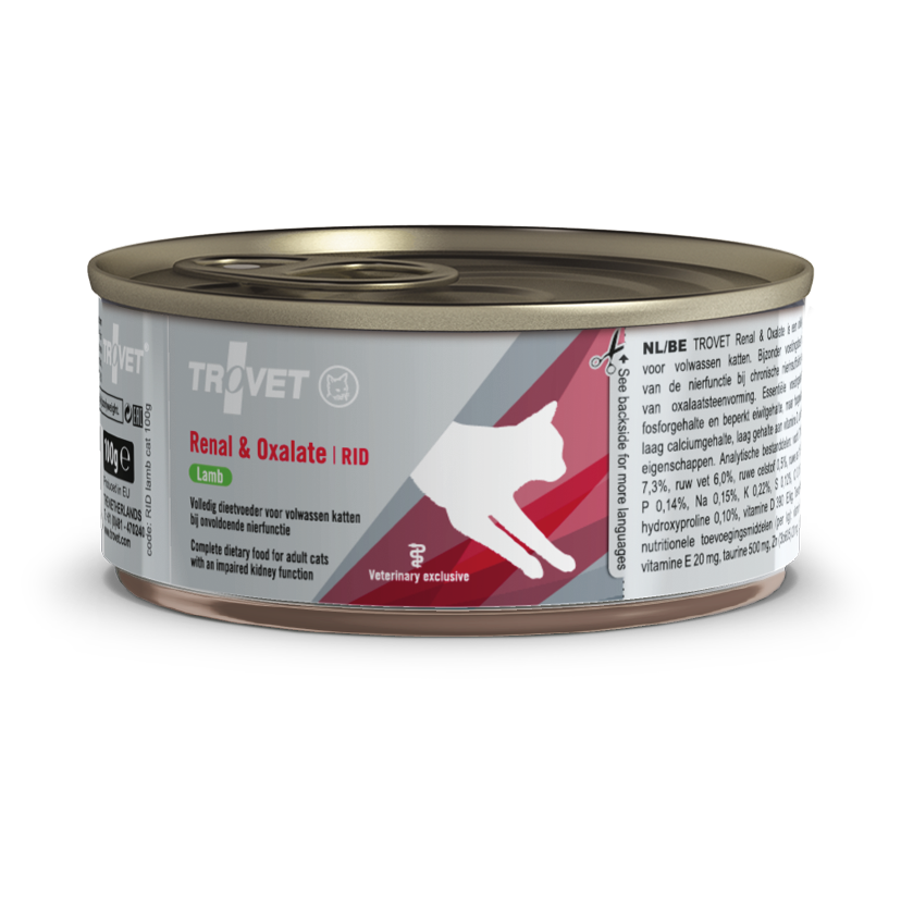 Trovet RID Renal & Oxalate Kat Lam