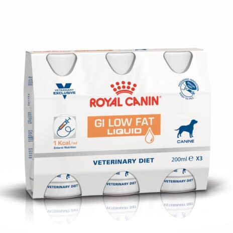 Royal Canin GI Low Fat Liquid Dog 3 x 200 ml