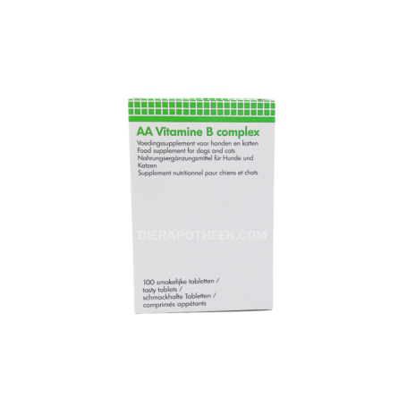 AA Vitamine B complex hond / kat - 100 tabletten