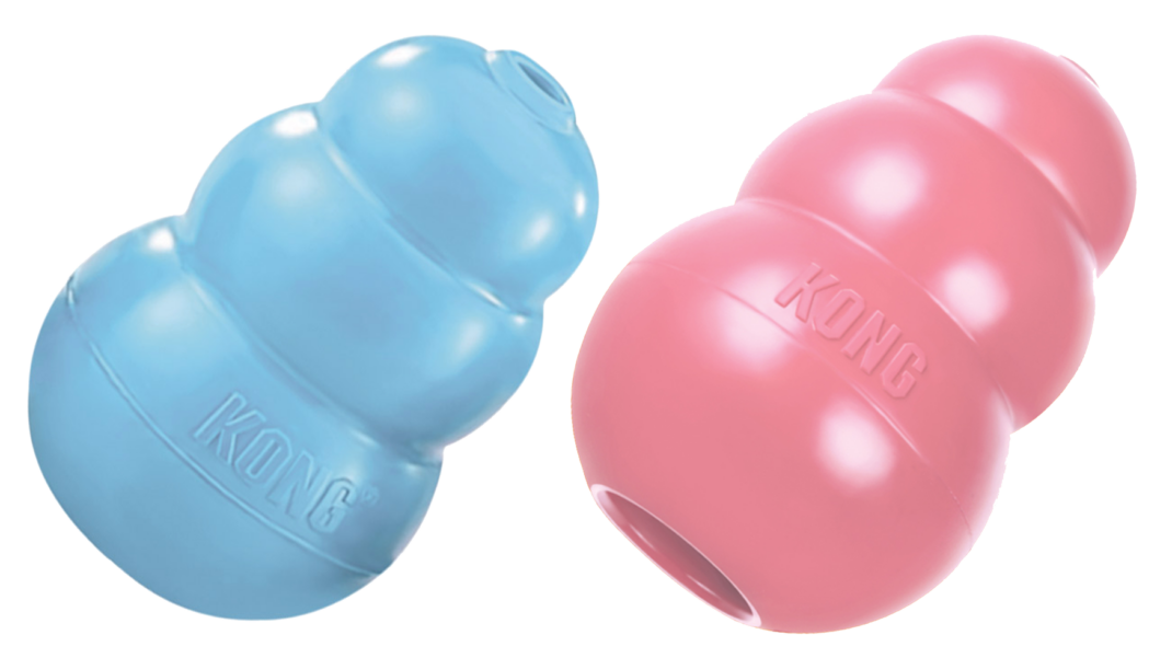 KONG Puppy XS (5,7 cm) - Blauw of Roze-334412