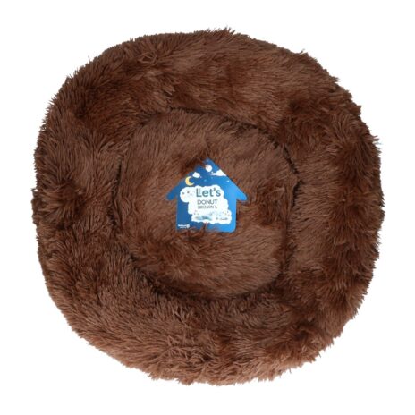 Let's Sleep Donut 60 cm - Bruin