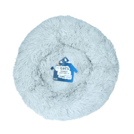 Let's Sleep Donut 50 cm - Lichtgrijs