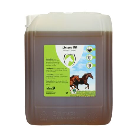 Lijnzaadolie paard 5 liter