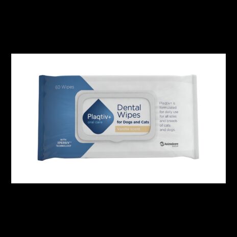 Plaqtiv+ Dental Wipes H/K- 60 doekjes