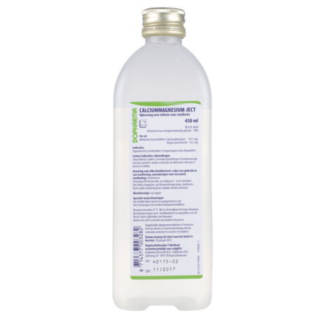 Calciummagnesium -ject - 12 x 450 ml