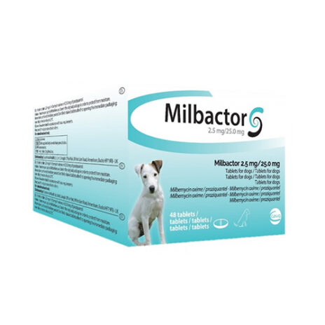 Milbactor Puppy / Kleine Hond - 48 tabletten