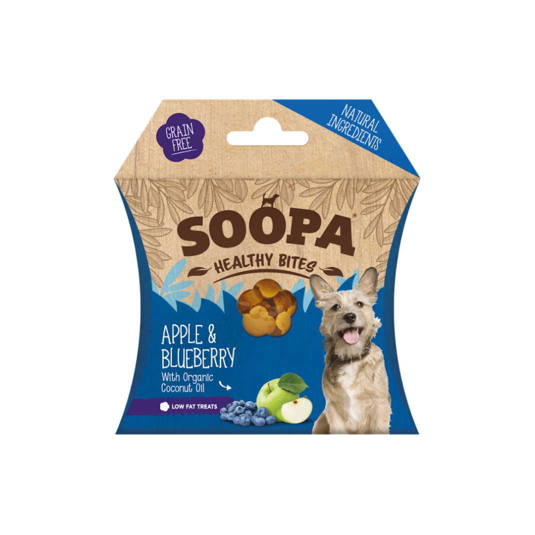 Soopa Healthy Bites - Apple & Blueberry-0