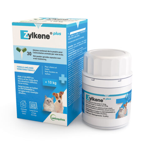 Zylkene Plus 75 mg (kat & kleine hond) - 30 capsules