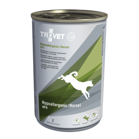 Trovet Hypoallergenic (Horse) HPD Hond - 6 x 400 gram