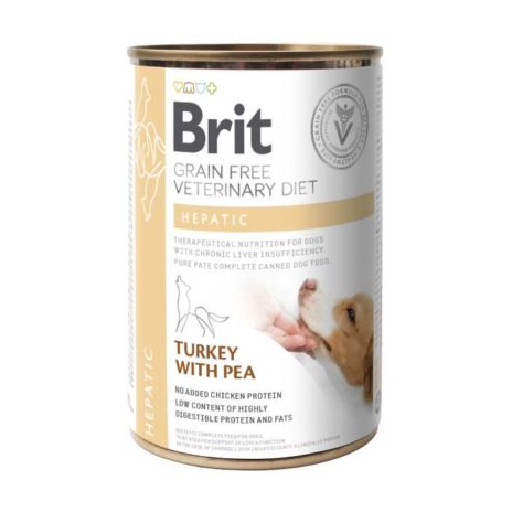 BRIT GF VD Hond Hepatic - 6 x 400 gram