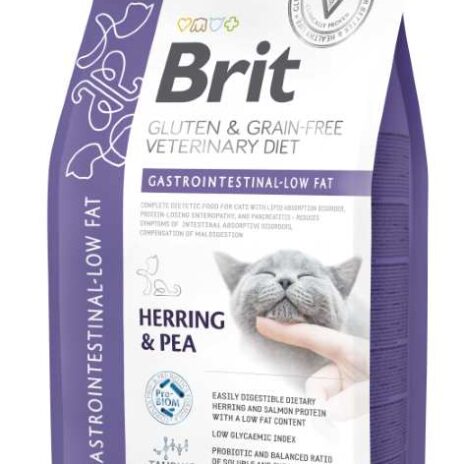 BRIT GF VD Kat Gastrointestinal Low Fat - 2 kg