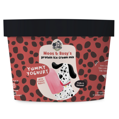 Moos & Rosy's - Protein ice cream mix - Aardbei