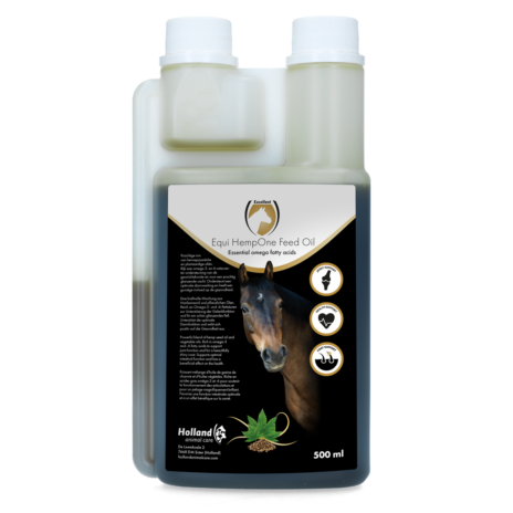 Equi HempOne Feed Oil Paard - 500 ml