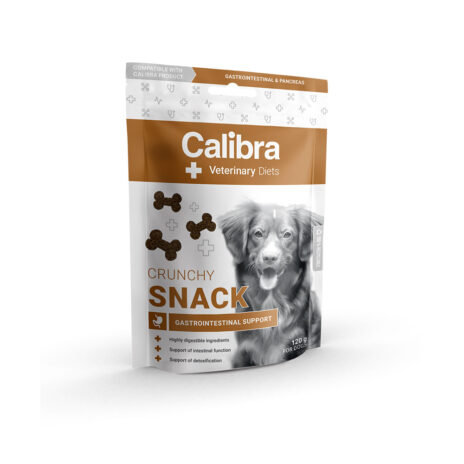 Calibra Veterinary Diets Dog Gastrointestinal Crunchy Snack - 120 gram