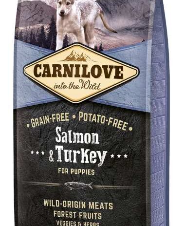 Carnilove Zalm & Kalkoen - Puppies - 12 kg