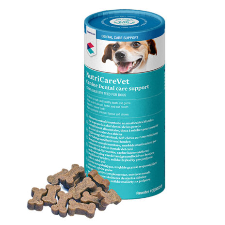 CVET NutriCare Vet Canine Dental Support Soft Chew - 60 stuks