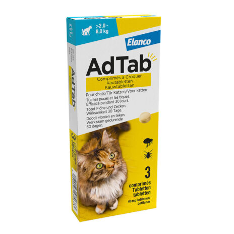 AdTab Kauwtabletten Kat - ></noscript>2,0 - 8,0 kg