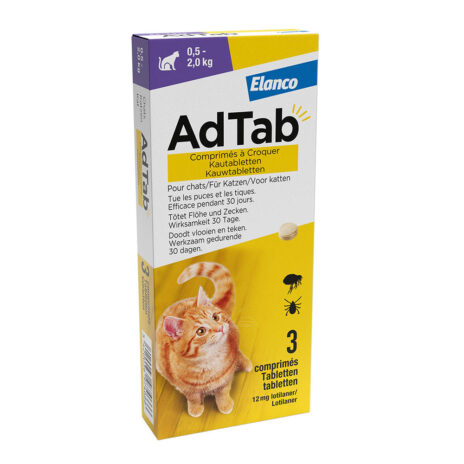 AdTab Kauwtabletten Kat - 0,5-2 kg