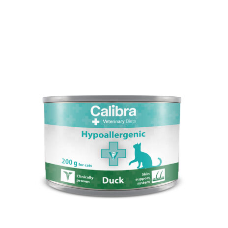 Calibra Veterinary Diets Cat Hypoallergenic Duck - 6x 200 gram