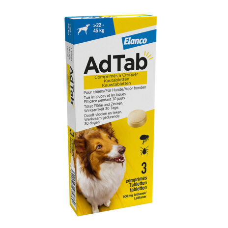 AdTab Kauwtabletten Hond - >22 - 45 kg