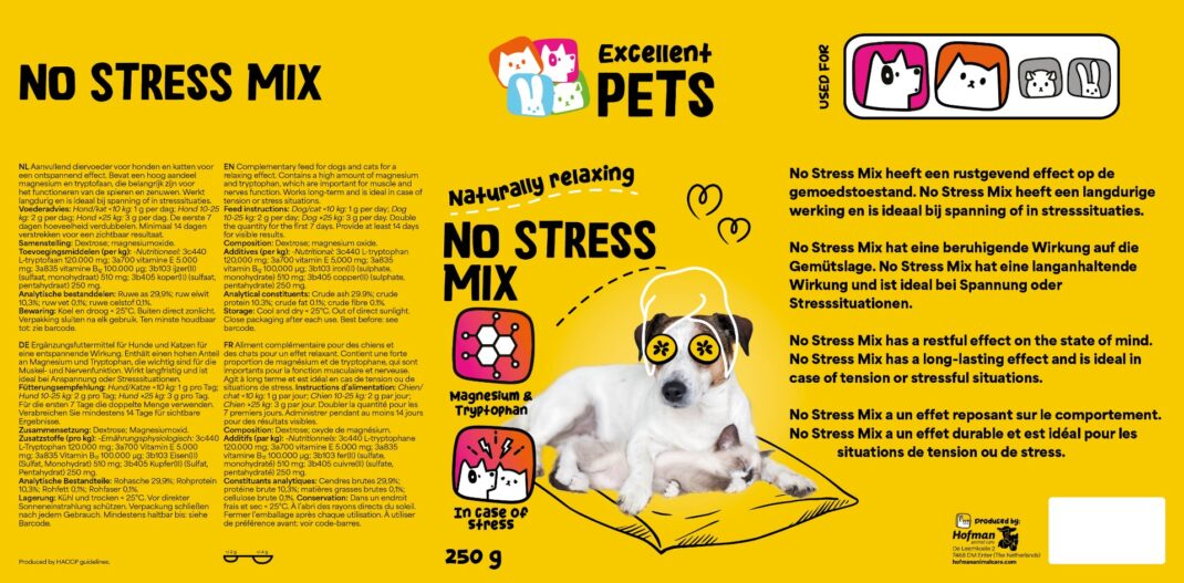 Excellent Pets No Stress Mix - 250 gram-339501