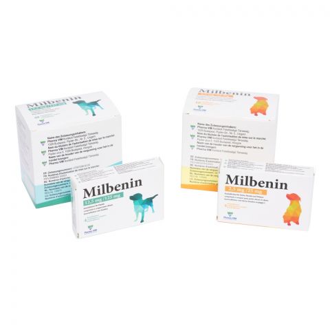 Milbenin Hond kauwtabletten ontwormen hond groot klein